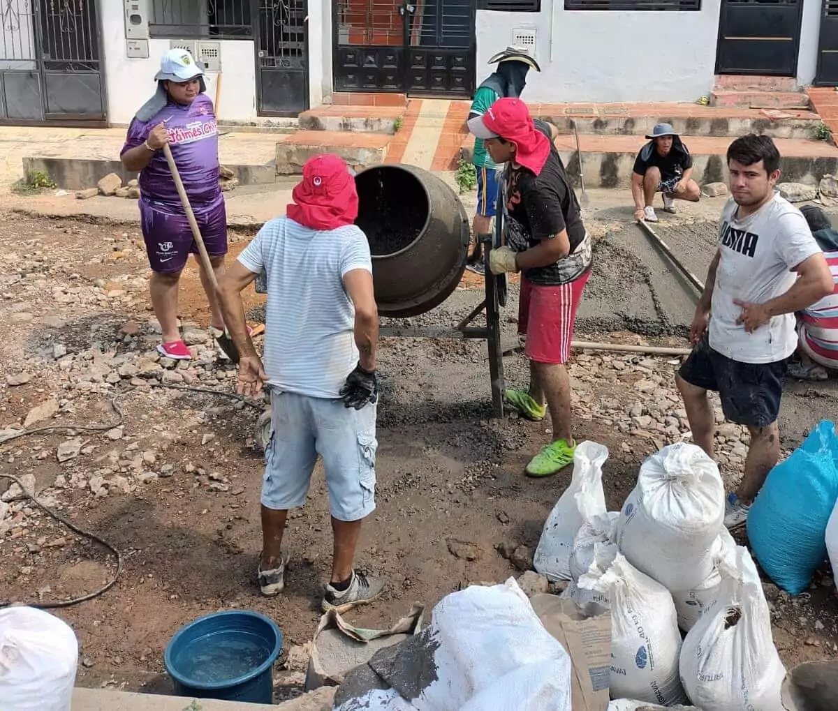 Imagen representativa de las mejoras viales en la calle 3 de la avenida 6