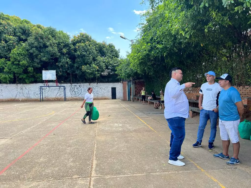 Imagen 2 representativa de la Renovación de la cancha del sector Boconó: Un espacio deportivo recuperado y embellecido